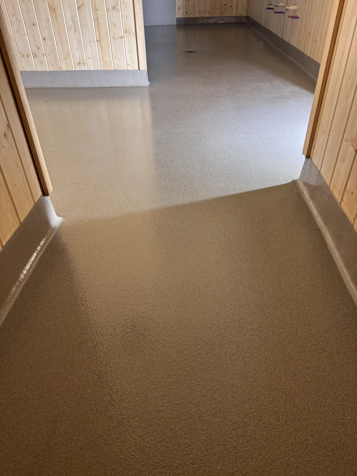 Grind & Seal floor installed by Empire Flooring
